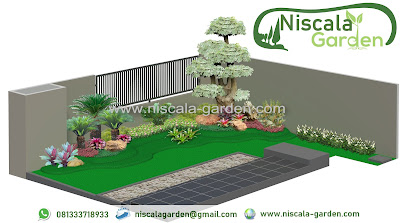 Desain Taman Minimalis dan Taman Tropis