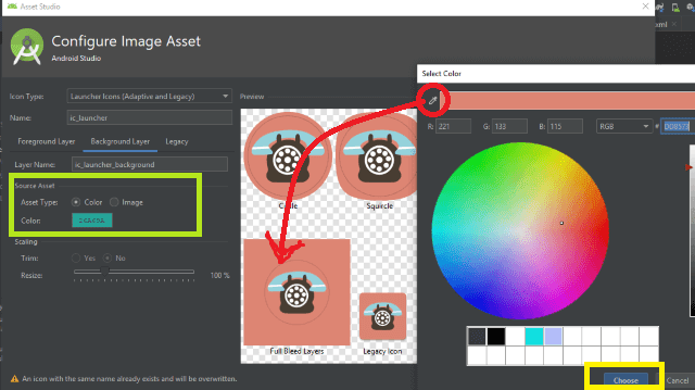 How to Change The Launcher Logo of An App in Android Studio