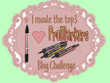 I Won a Top 3 at I Love ProMarkers Challenge