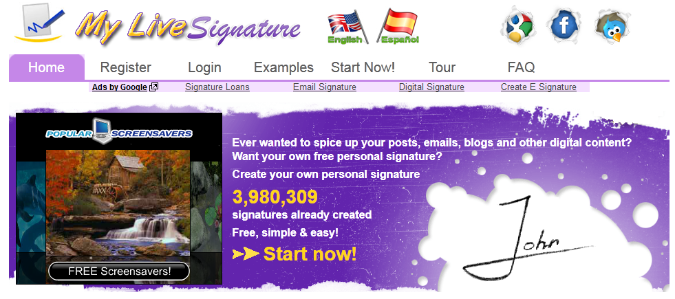 Cara Membuat Tanda Tangan Di Blog secara Online