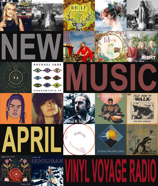 New Music for April on Vinyl Voyage Radio