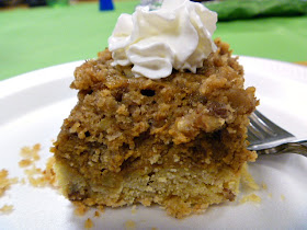 Pumpkin Pie Bars:  Need a fall flavored dessert that will feed a crowd?  It is a cross between a pumpkin pie and a cake.  It is out of this world! - Slice of Southern