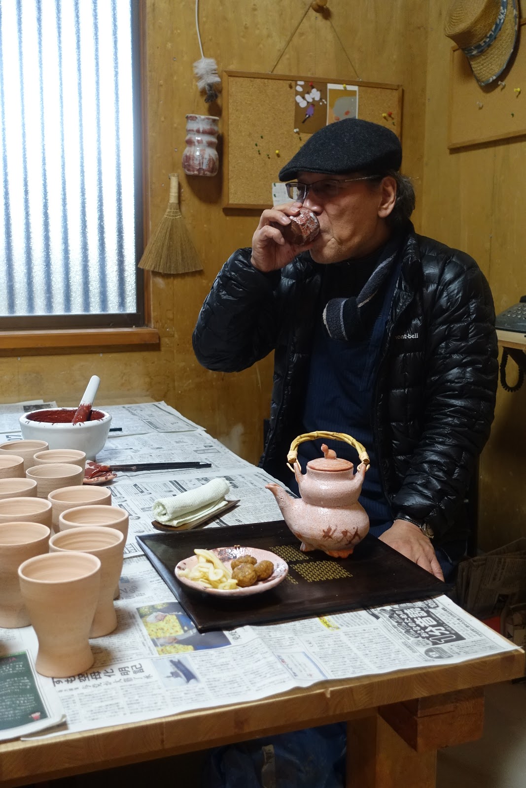 酒王 広島で 吉田類の志野焼 絵付け放浪記