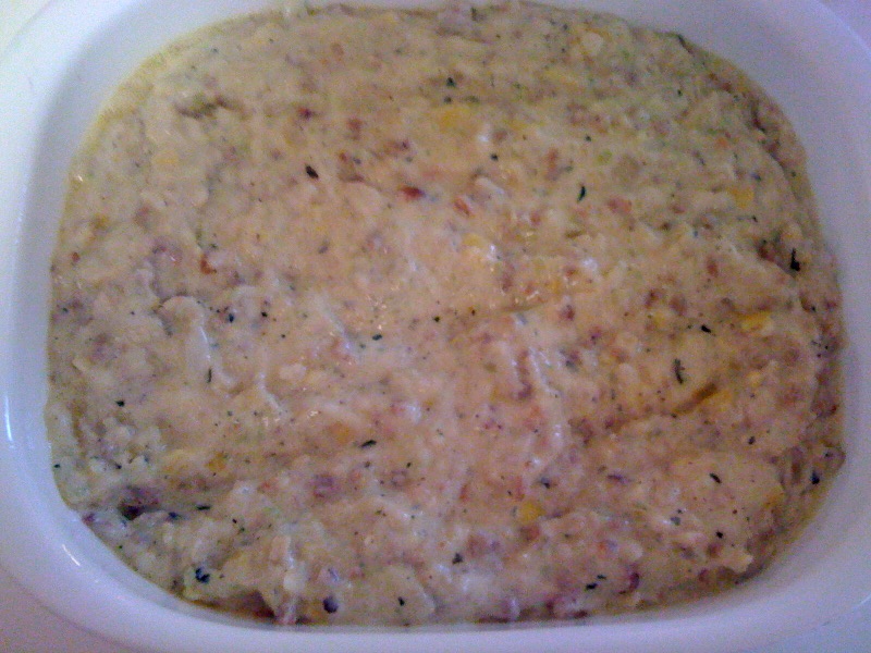 Sweet Tea and Cornbread Herb Stuffing Squash Casserole!