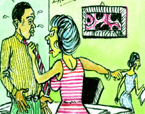 man sleeping twin daughters abuja