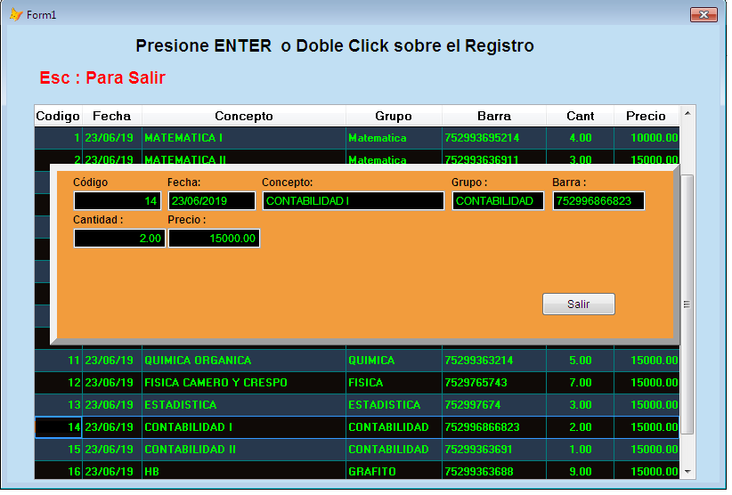 visual foxpro grid examples visual foxpro grid examples