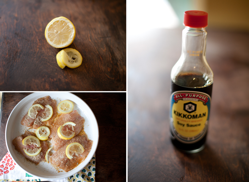 The TwentySomething's Table LemonSoy Sauce Tilapia