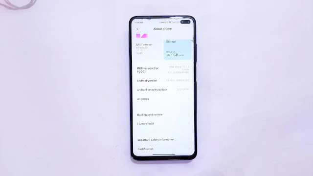 Security patch updated Miui 12.1.5.0 latest features