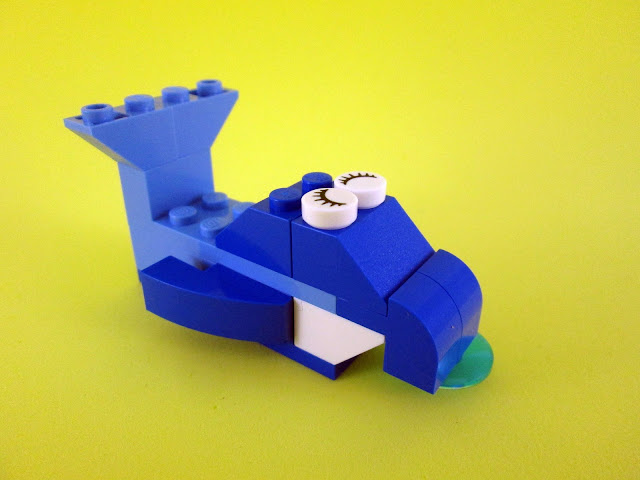 Set LEGO Classic 10706 Blue Creativity Box - modelos extras