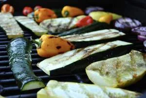 Grilled vegetable tray for Diet