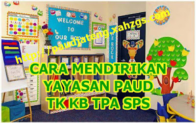 Cara Mendirikan Yayasan PAUD TK KB TPA + Persyaratannya