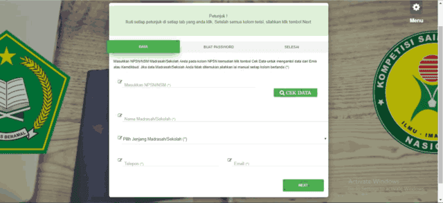 Panduan Cara Mendaftar Akun Madrasah KSM Kemenag 2019 Panduan Cara Mendaftar Akun Madrasah KSM Kemenag 2019