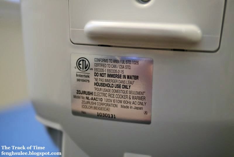 Zojirushi Rice Cooker and Warmer NLAAC10 The Track of Time