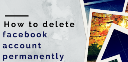 Delete Facebook Account Permanently In Mobile Delete Facebook Account Permanently In Mobile