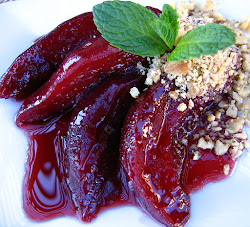 quince poached walnuts yasemin kitchen