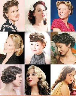 Pin Curl Hairstyle Ideas - Pin Curl Hairstyle Pictures