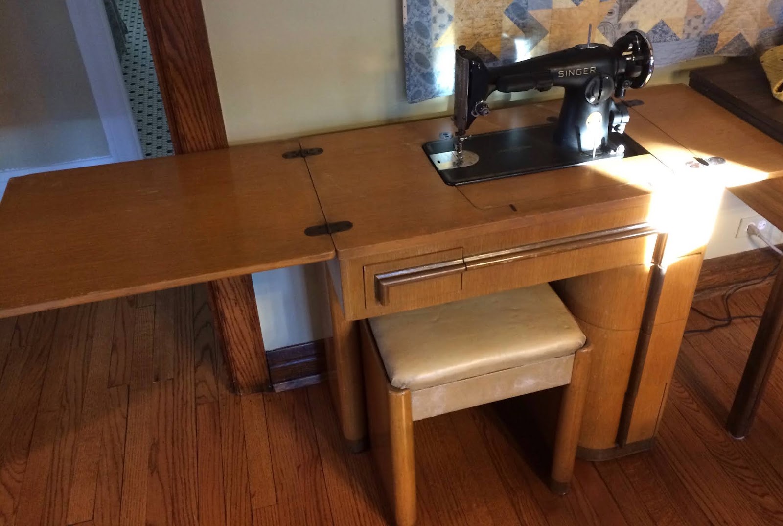 Sewing Machines and Sew Forth Refinishing a Singer 201