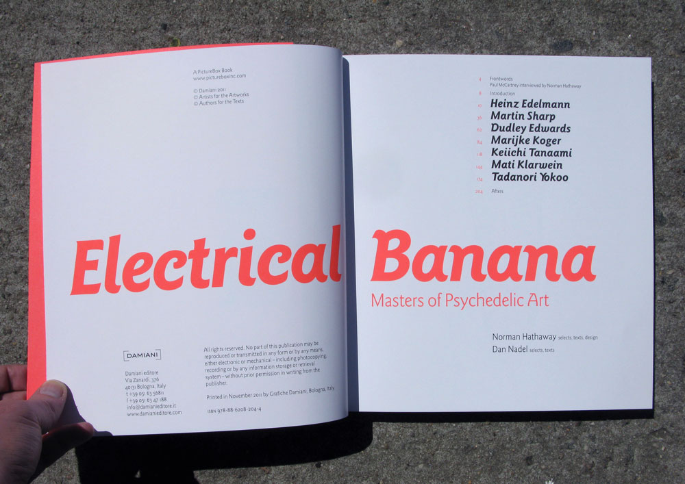 Electrical Banana Masters of Psychedelic Art by Norman Hathaway