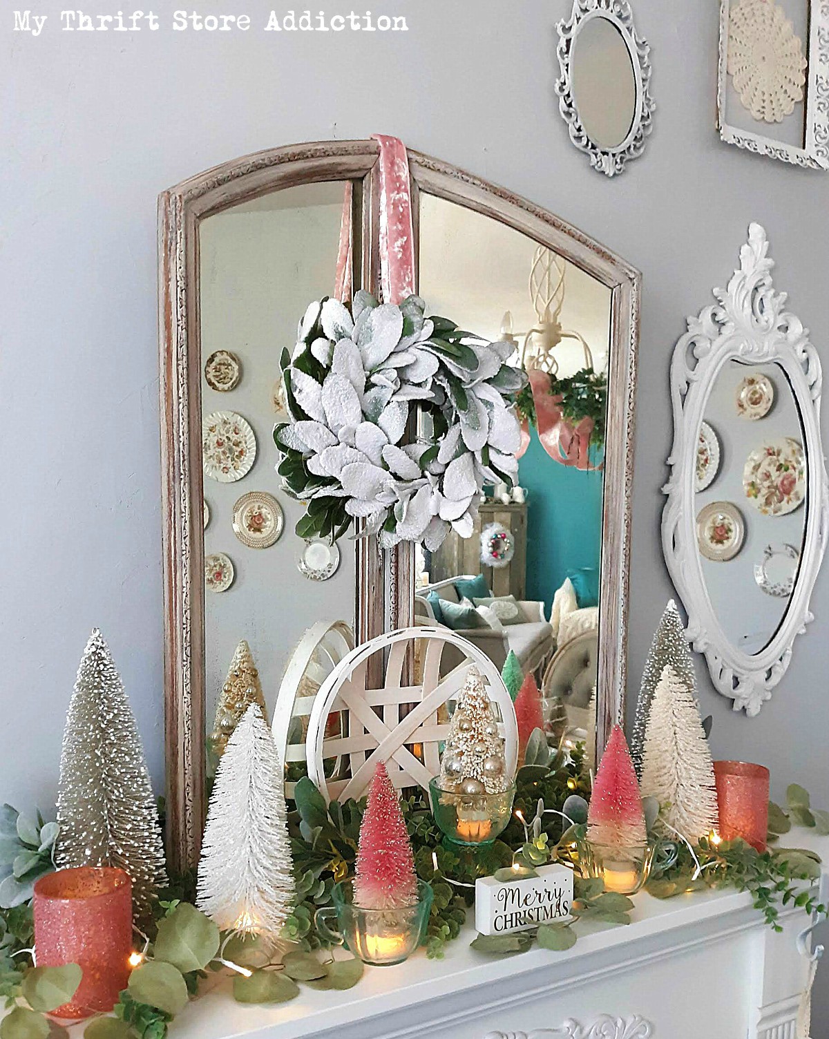 Christmas home tour by My Thrift Store Addiction 