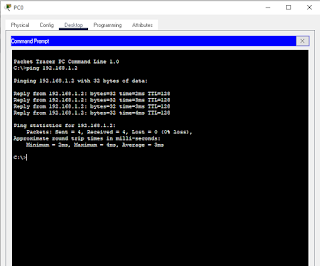 cara cek koneksi menggunakan cmd