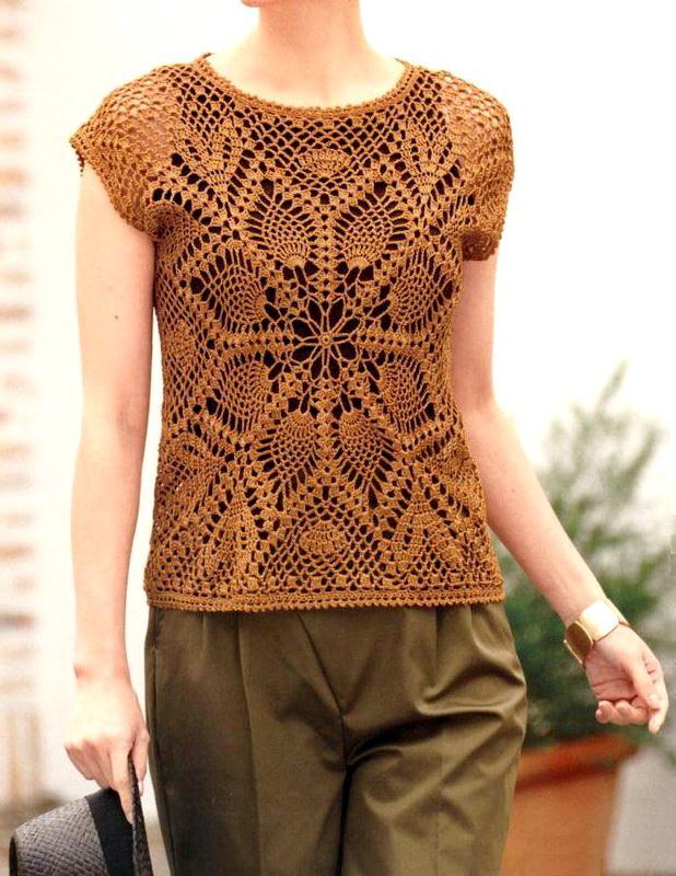 Crochet Vest / Pullover Sweater Pattern