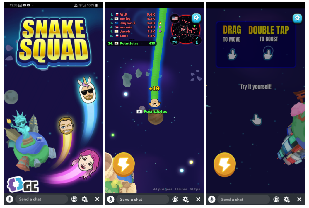 Snapchat is finally rolling out three in-app Games in a bid to attract more Instagram users