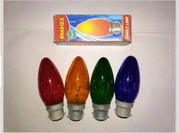 40 watt incandescent light bulb