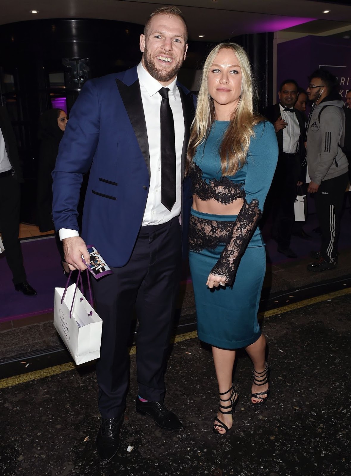 Chloe Madeley and James Haskell Clicks at Takeaway Awards in London 27