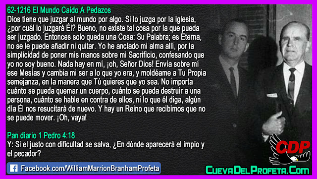 Algún día Él nos resucitará de nuevo - Citas William Branham Mensajes