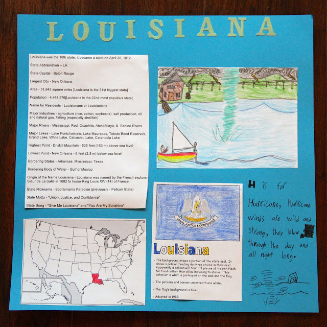 Shower of Roses: State-by-State Scrapbook :: Louisiana