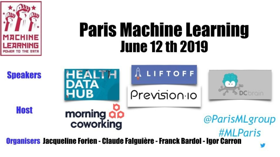 Nuit Blanche Ce soir Paris Machine Learning Meetup, Season 6 Finale