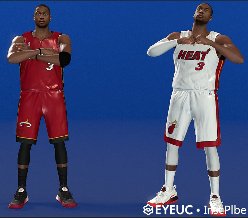 Dwayne Wade Jumpshot Fix NBA2K21 with Side-by-Side Comparison
