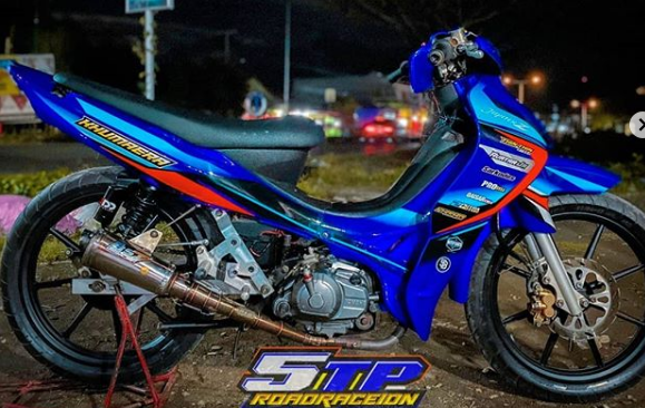 Modifikasi Jupiter Z Warna Biru Polos, Metalik, Tosca