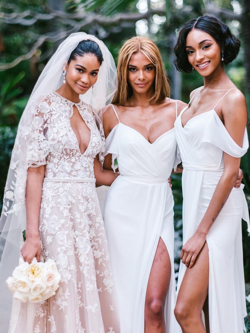 Wedding Inspiration: Victoria’s Secret Model Chanel Iman Selected Two Zuhair Murad Dresses for her March Wedding at the Beverly Hills Hotel
