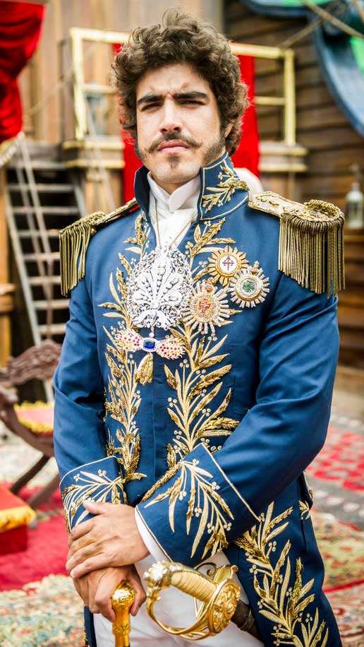 Figurino Pedro Novo Mundo