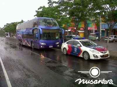 Bus terbaru PO Nusantara MAN R37 