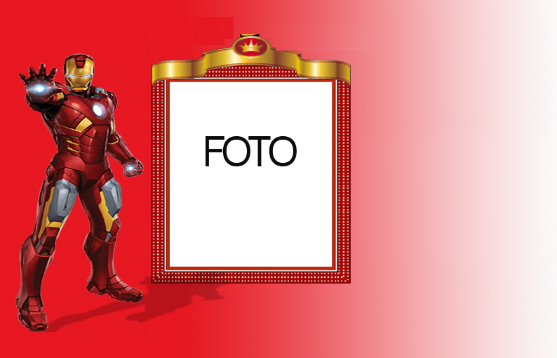 Iron Man: Invitaciones, Imprimibles para Fiestas y Etiquetas para Candy Bar para Imprimir Gratis. Para hacer invitaciones, tarjetas, marcos de fotos o etiquetas, para imprimir gratis de Iron Man.