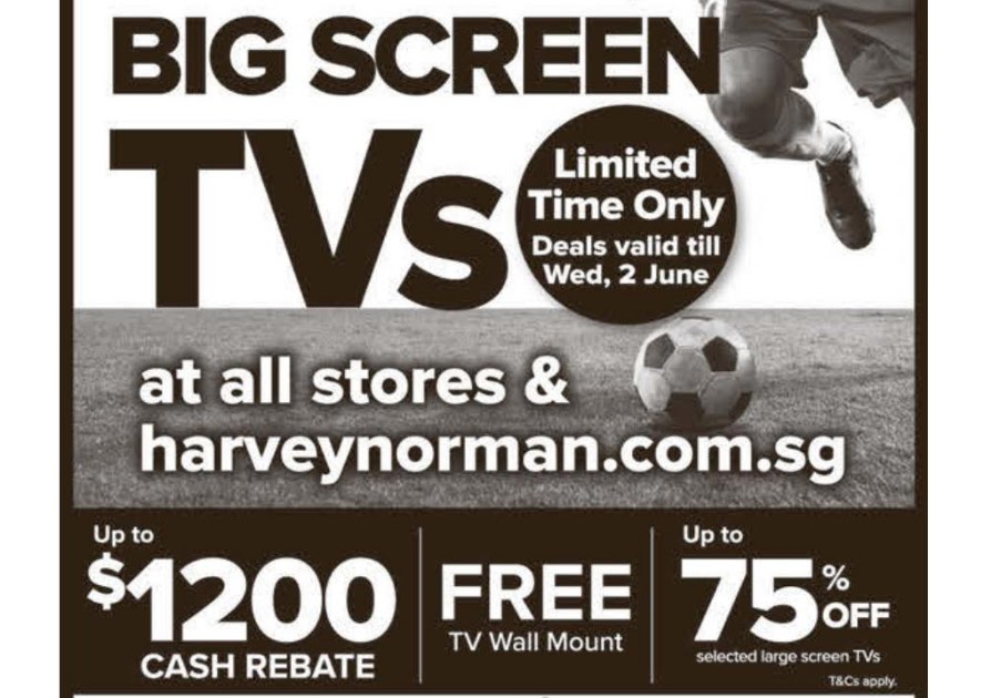 Harvey Norman TVs Sale 29 May 02 June 2021 Supermarket Promotions