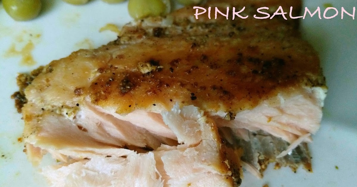 PAN FRIED PINK SALMON HEALTHY, KIDS FRIENDLY RECIPE.