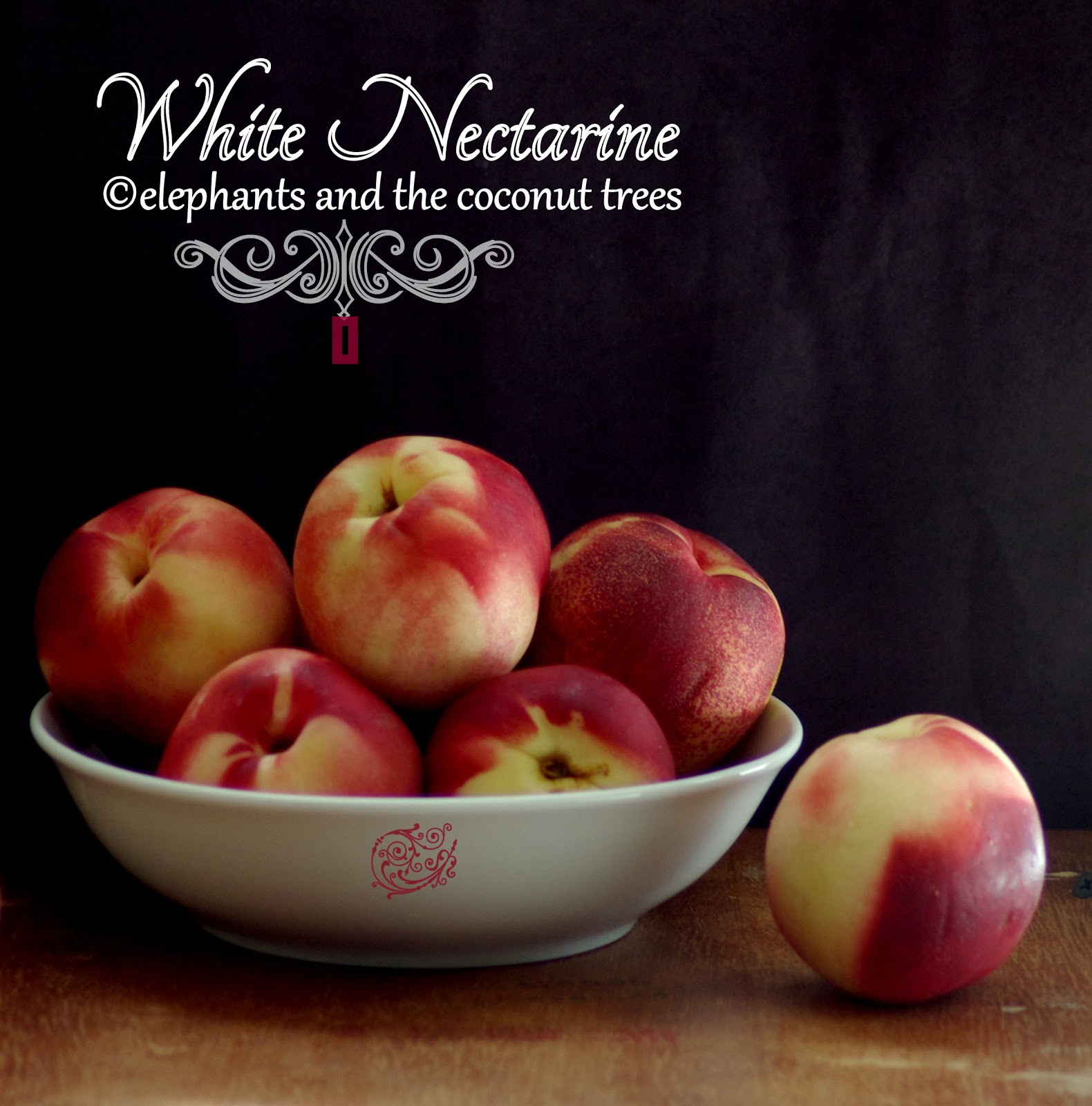 elephants and the coconut trees Nectarine and Apple jam / Nectarine