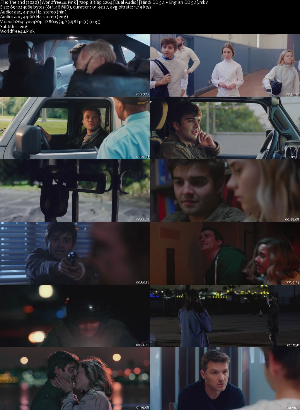 No Time To Die French Torrent The 2nd 2020 BRRip 720p Dual Audio - WorldFree4u