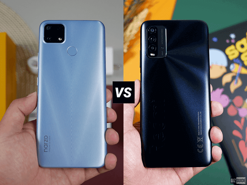 realme narzo 20 vs Xiaomi Redmi 9T Specs Comparison realme narzo 20 vs Xiaomi Redmi 9T Specs Comparison