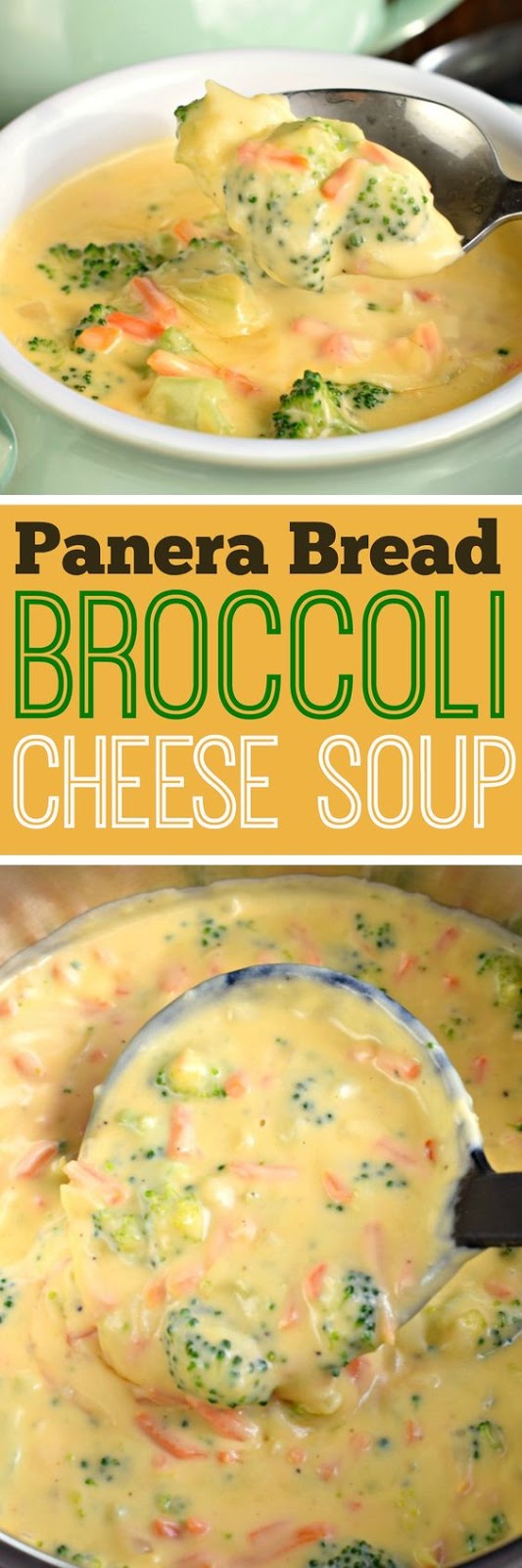 Copycat Panera Broccoli Cheese Soup Foodandcake123