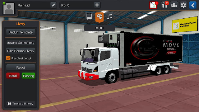 97+ Mod BUSSID (Truk, Mobil, Motor, Jetbus) Koleksi Part 2 ...