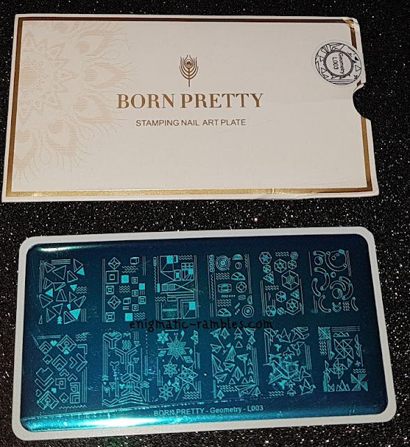 Stamping Plate Born Pretty Store Geometry L003 Stamping-Plate-Born-Pretty-Store-Geometry-L003