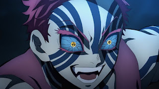 鬼滅の刃アニメ 劇場版 無限列車編 | 上弦の参 猗窩座 AKAZA CV.石田彰 | Demon Slayer Mugen Train