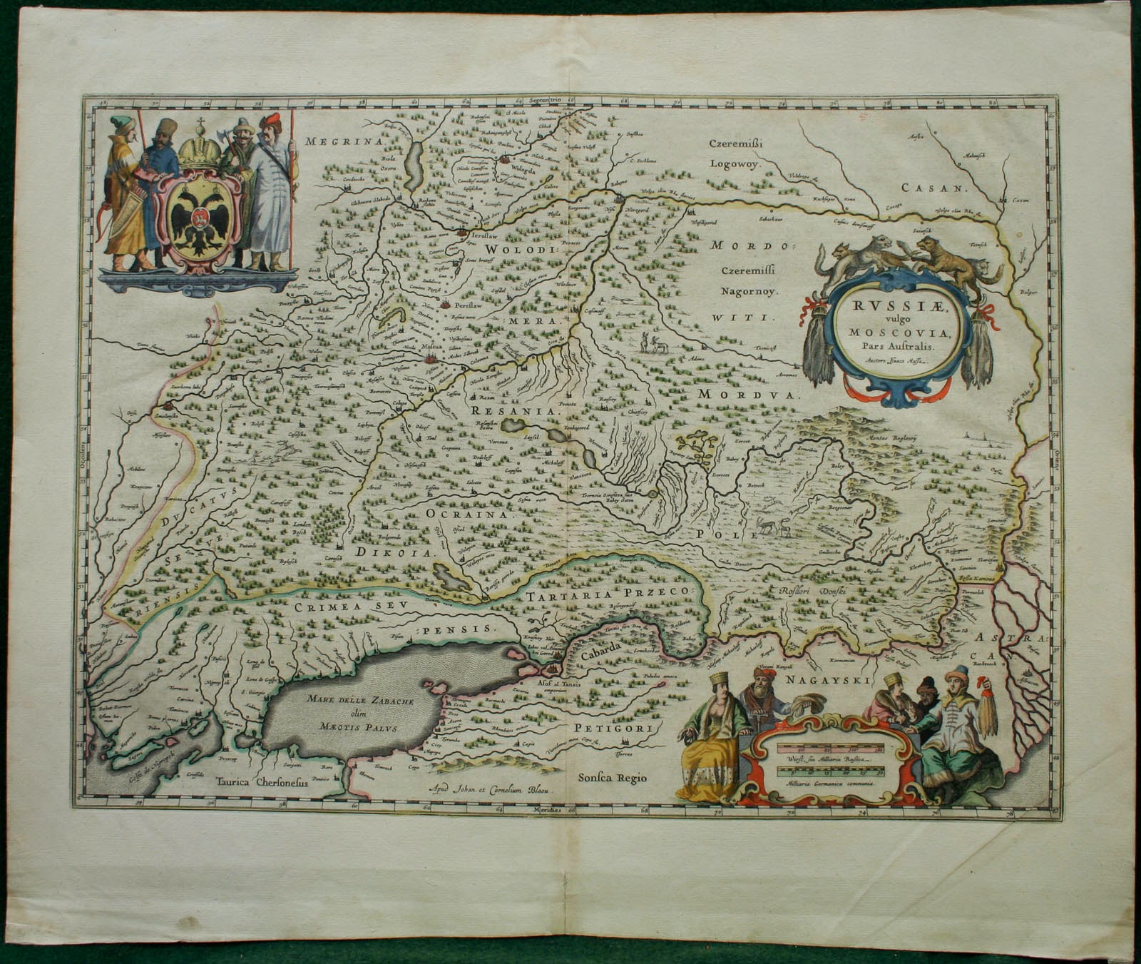 Карта 1636 года