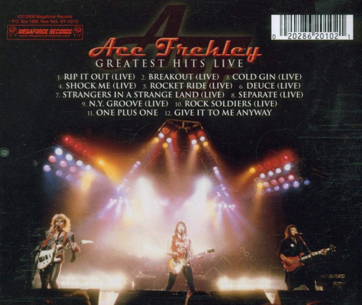 Classic Rock Covers Database Ace Frehley Greatest Hits Live (2006)