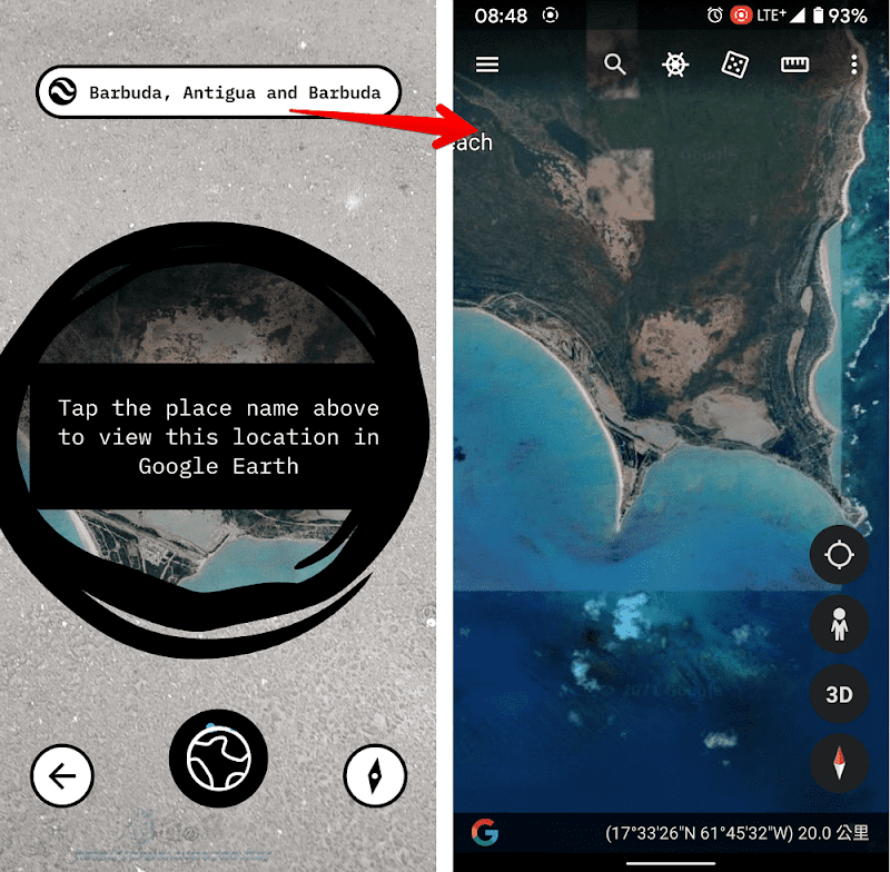 Floom 使用 WebXR API 讓任何人探索地球,在瀏覽器打開 AR 隧道觀看地球另一端