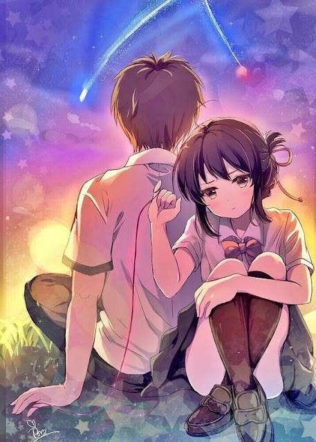 Gambar anime romantis couple